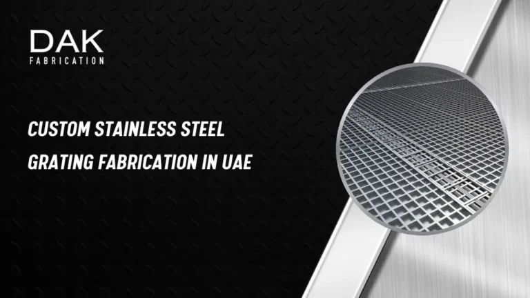 Custom Stainless Steel Grating in UAE