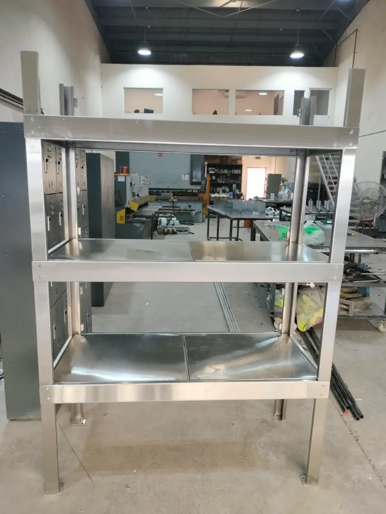 Stainless Steel Shelf Fabrication in UAE Image
